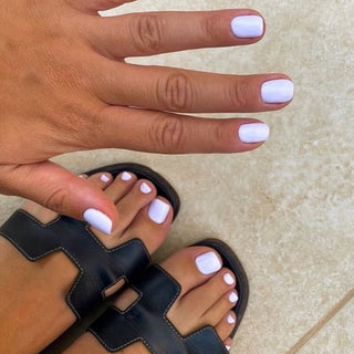 alma marceau | Pastel Purple gel polish