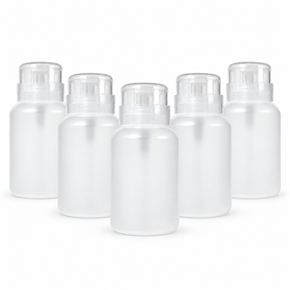 5 Empty Nail Polish Remover Pump Dispenser 200ml