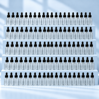 100 empty nail polish bottle with dropper