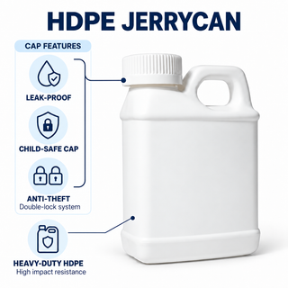 10 empty jerrycan 250ml