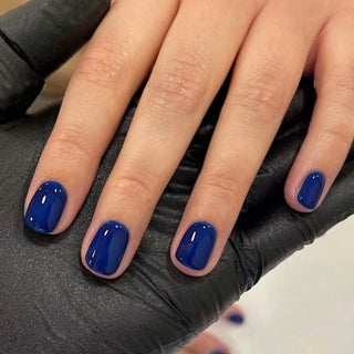 hexagone | Blue nail polish
