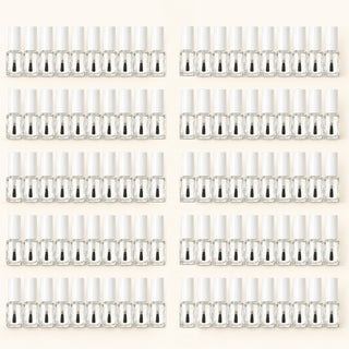 100 empty nail polish bottle