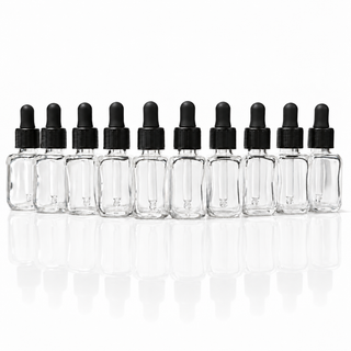 10 empty nail polish bottle with dropper