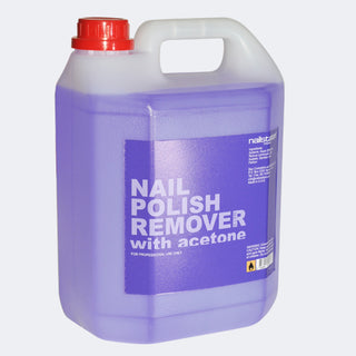 nail polish remover with acetone, 5 Liters