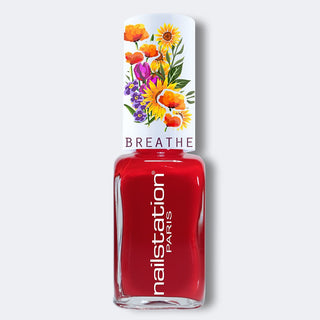 simoon blow | Breathable and water permeable nail polish | Red