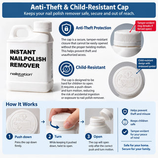 Instant nail polish remover 250ml