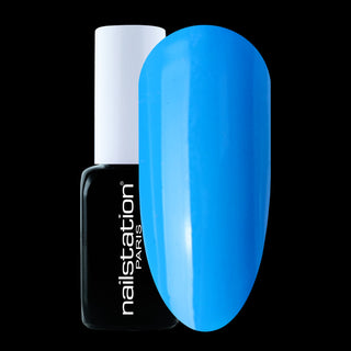 adresse gourmande | Blue gel polish