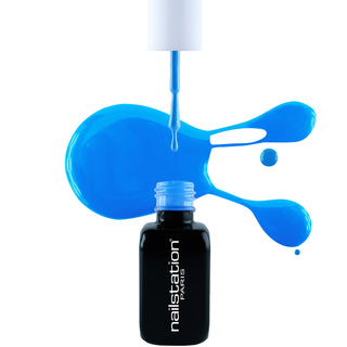 adresse gourmande | Blue gel polish