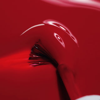 against the law | Red nail polish-