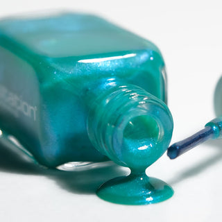 aquamarine | Shimmer nail polish