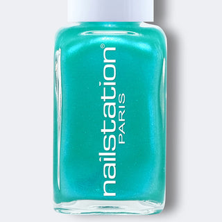 aquamarine | Shimmer nail polish
