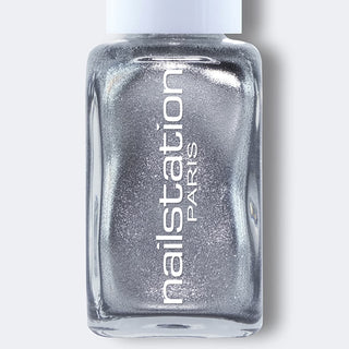 argentique | SIlver shimmer nail polish