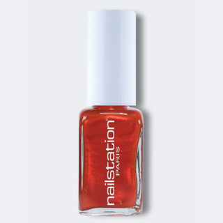 audacieuse | Shimmer Red Nail Polish | Nailstation Paris