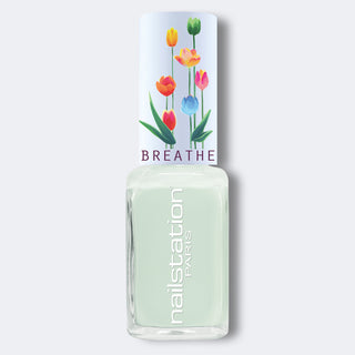 bavarois |  Breathable and water permeable nail polish | Pastel Green