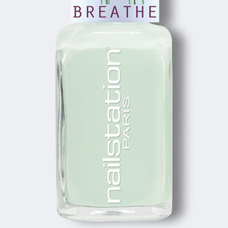 bavarois |  Breathable and water permeable nail polish | Pastel Green