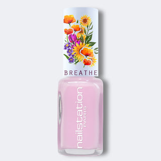 bise |  Breathable and water permeable nail polish | Transparent french pink
