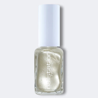 blanc sublime | Matte shimmer nail polish