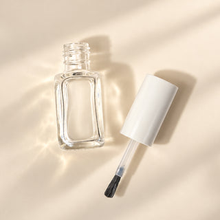 10 empty nail polish bottle