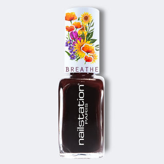 shamal waves | Breathable and water permeable nail polish | Maroon