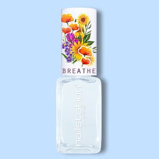 breathe base & top clear coat |  Breathable and water permeable nail polish