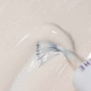 callison |  Breathable and water permeable nail polish | Shimmer milky white