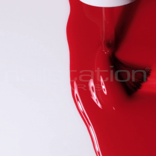 christmas kiss | Red nail polish
