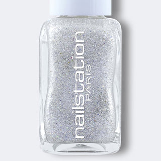 crusis | SIlver glitter nail polish