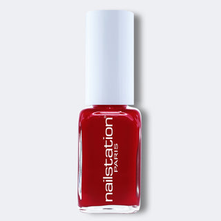 Danger, red nail polish - opaque,  Long-lasting, glossy, professional-quality brush