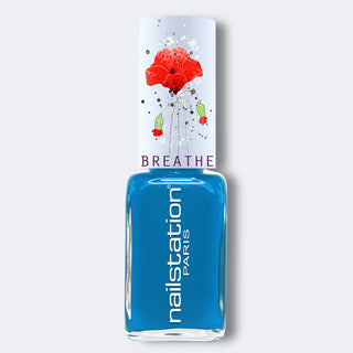 delphinium | Breathable and water permeable nail polish | Blue