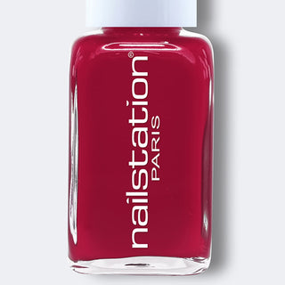 dressed to kill | fuchsia red nail polish