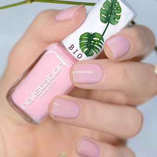 fidélité partagée | Easy green nail polish | Pink