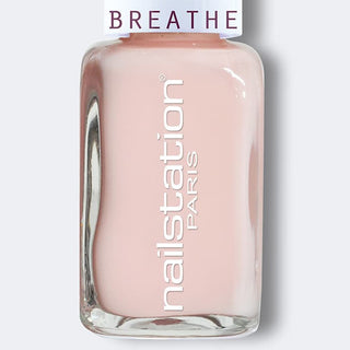 italiano bora | Breathable and water permeable nail polish | French-nude
