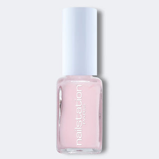 just married | Shimmer pink nail polish