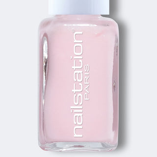 just married | Shimmer pink nail polish