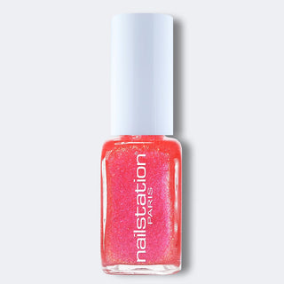 la superba | Glitter pink nail polish