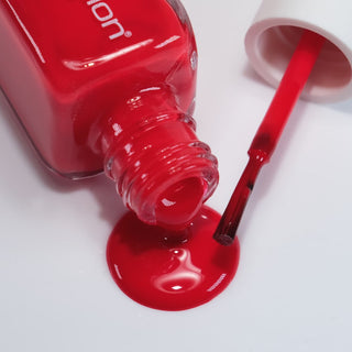 movie star | Red - orange nail polish