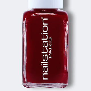 palpitation | Red nail polish