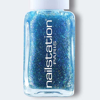 phoenicis | Blue glitter nail polish