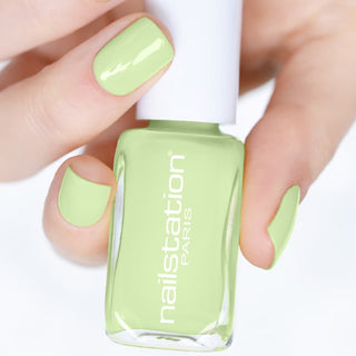 pistachio | Yellow-green nail polish