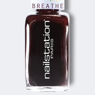 shamal waves | Breathable and water permeable nail polish | Maroon