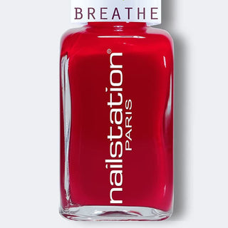 sirocco mystic | Breathable and water permeable nail polish | Red