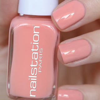 sugar-free | Semi-sheer orange nail polish