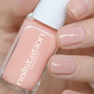 The Naughty, French nude nail polish -opaque, Long-lasting, professional quality brush