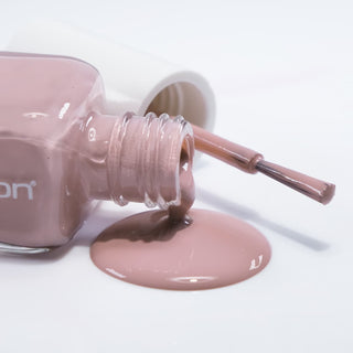 this is she | Pink nail polish