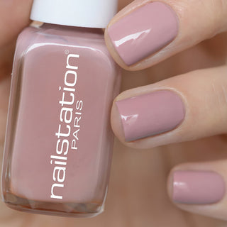 this is she | Pink nail polish