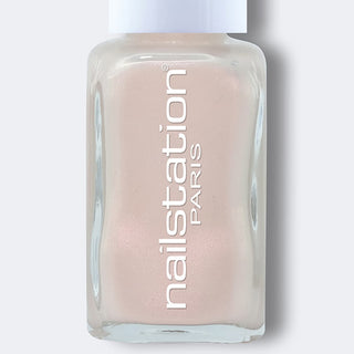 topless | Matte nude shimmer nail polish