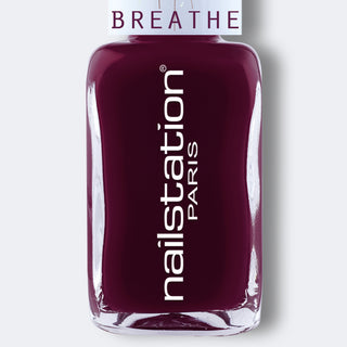 zéphyr | Breathable and water permeable nail polish | Maroon